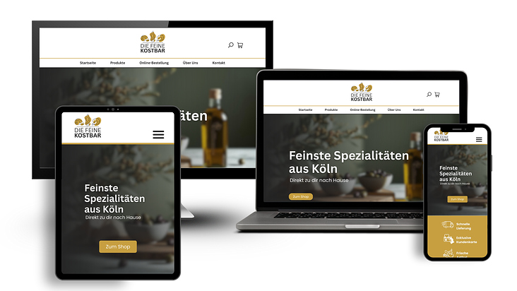 Responsiv Startseite Die Feine Kostbar Feinkostladen Köln