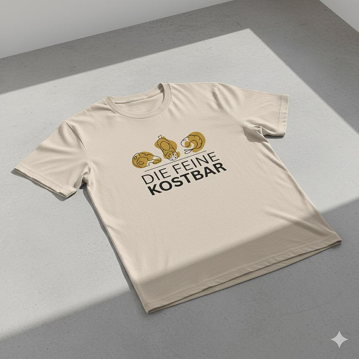 T-Shirt Design Die Feine Kostbar Feinkostladen Köln