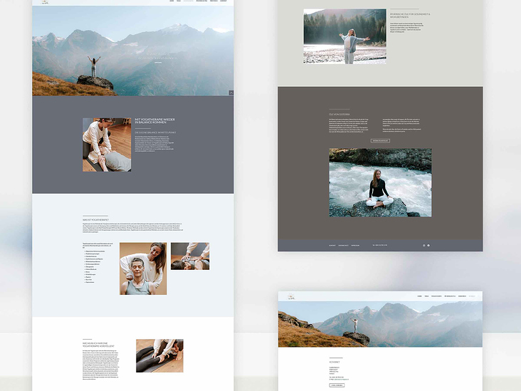 Webdesign // Yoga