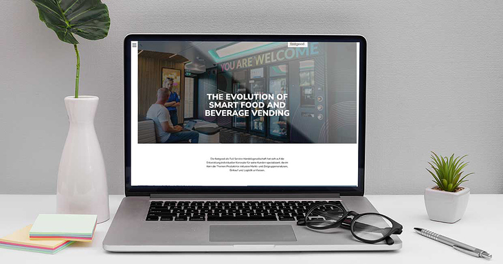 Webdesign – Food & Beverage