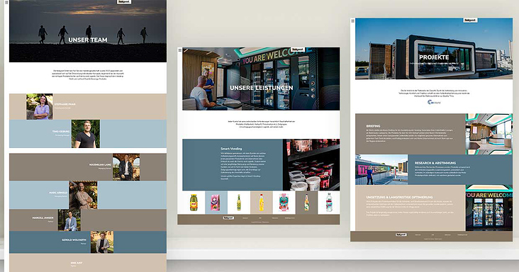 Screendesign – Food & Beverage