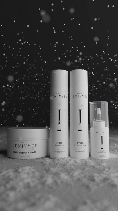 Jenivyer Hydro-Haarproduktlinie – Video Weihnachtsaktion für Instagram