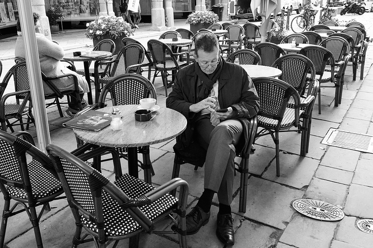 kurze Pause