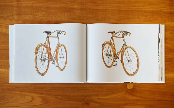 Fahrräder Made in Germany, Blick ins Buch