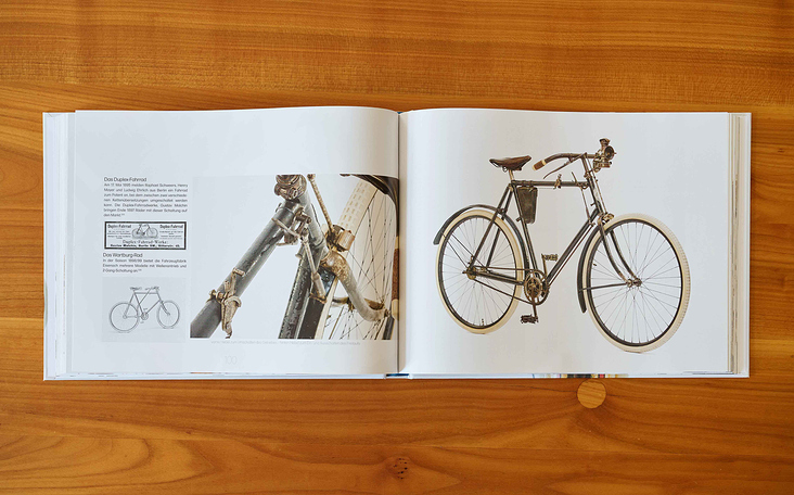 Fahrräder Made in Germany, Blick ins Buch