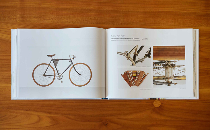 Fahrräder Made in Germany, Blick ins Buch