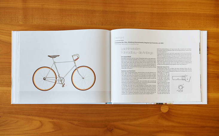 Fahrräder Made in Germany, Blick ins Buch