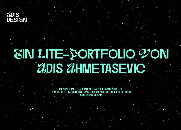 Ein Lite-Print-Portfolio für Ihre Unterlagen