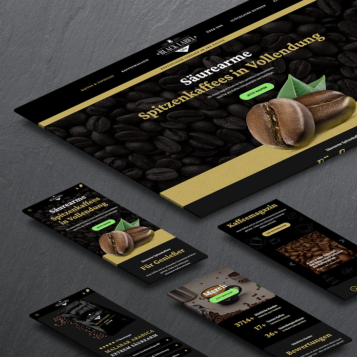 Shopify Online Shop mit Magazin