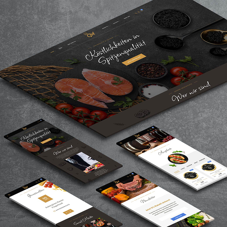 Chef Gourmet Shop Design