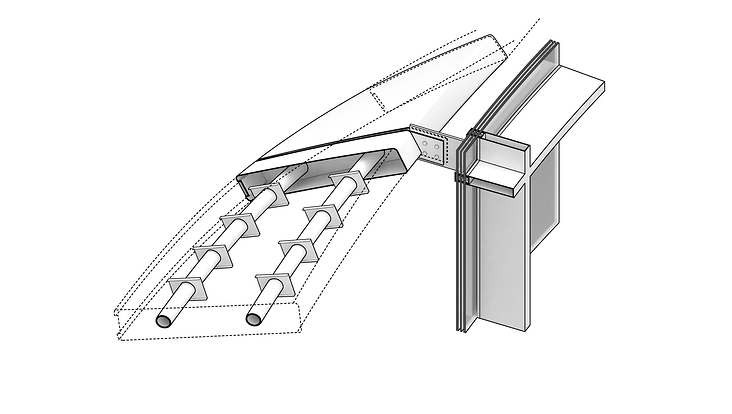 Facade panel drawing