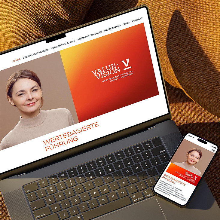 Webdesign aus Berlin für Value-Vision