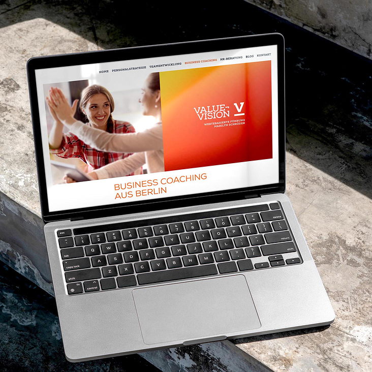Webdesign aus Berlin für Value-Vision