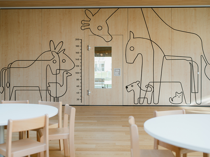 Beklebungen für Kindergärten