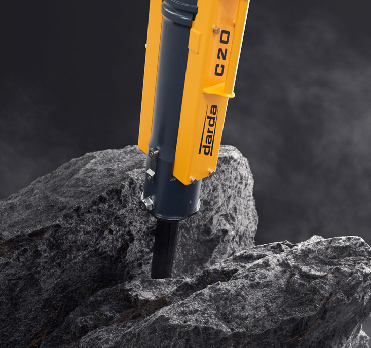 Darda Rendering eines Spaltgerät