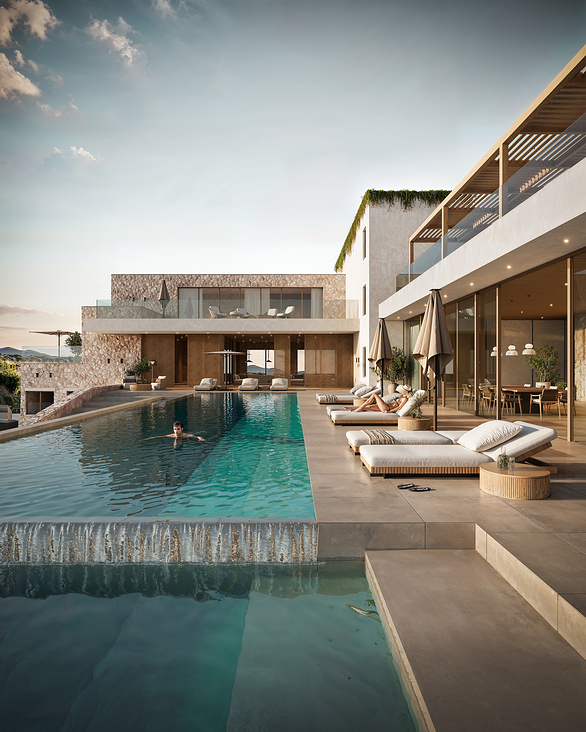 Außenvisualisierung: Villa Serenidad