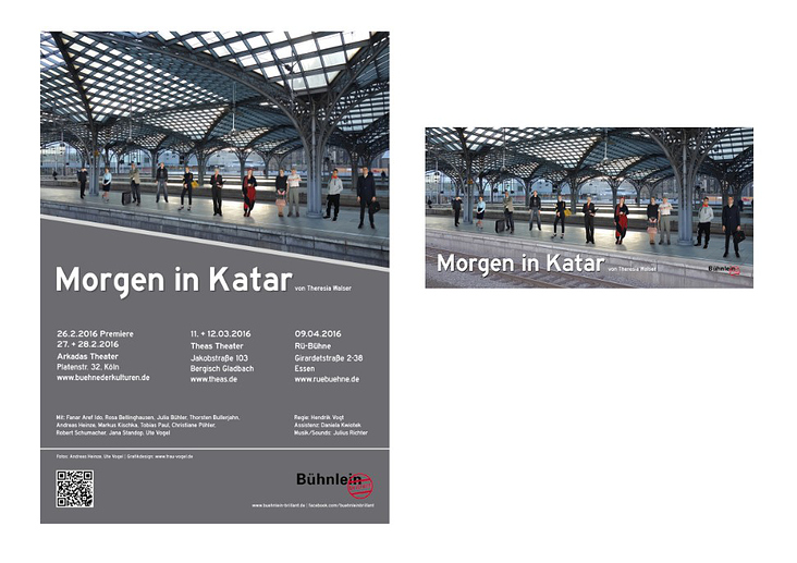 Plakat, Fotos, Bildbearbeitung, Gestaltung, Produktion