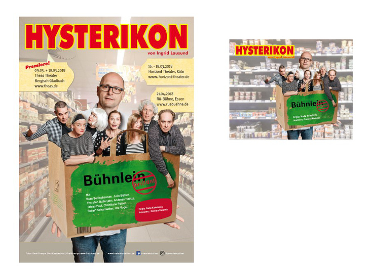 Plakat und Karte; Bildidee, Bildbearbeitung, Gestaltung, Produktion