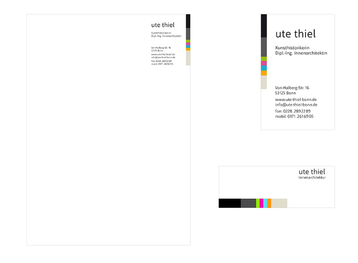Logo, Briefpapier, Visitenkarte