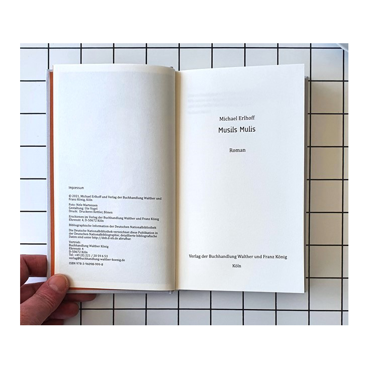 Buchgestaltung und Satz.