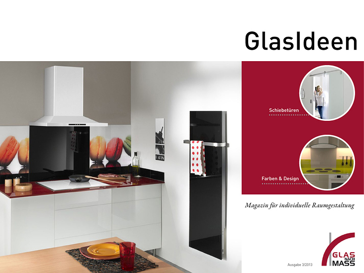 Digitales Magazin „Glasideen“ für Glas nach Maß