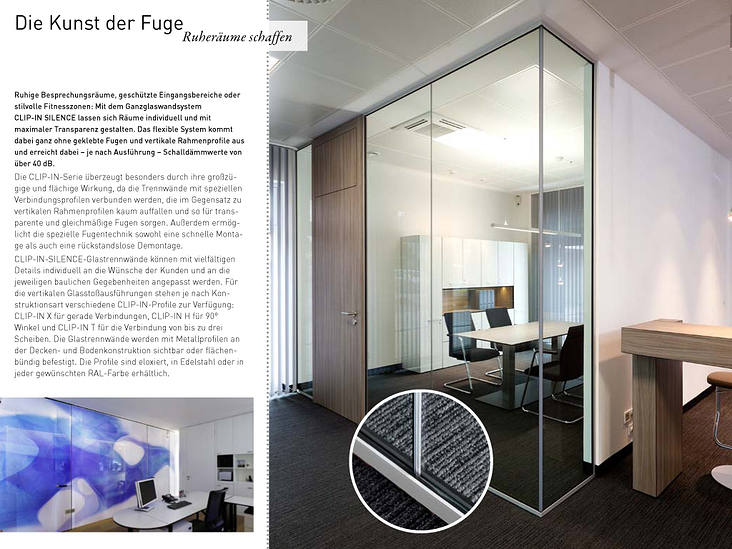 Digitales Magazin „Glasideen“ für Glas nach Maß