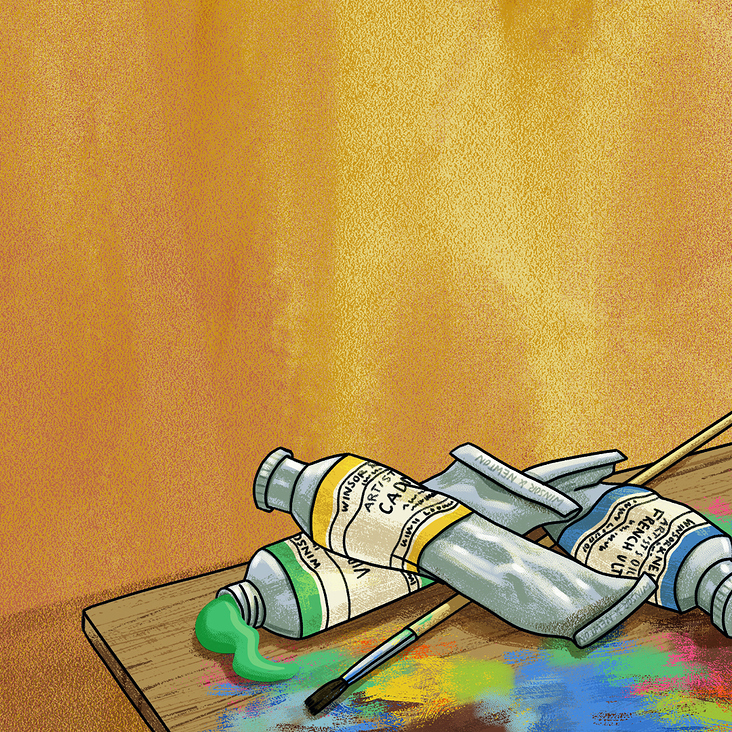 Illustration Geschichte Öltuben