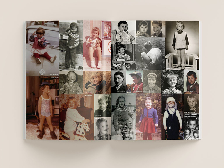 Kinderportraits beteiligter Künstler:innen