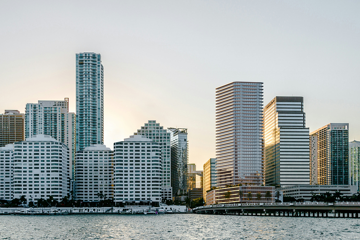 Konzeptprojekt Breeze Tower: Die 3D-Transformation der Skyline von Miami
