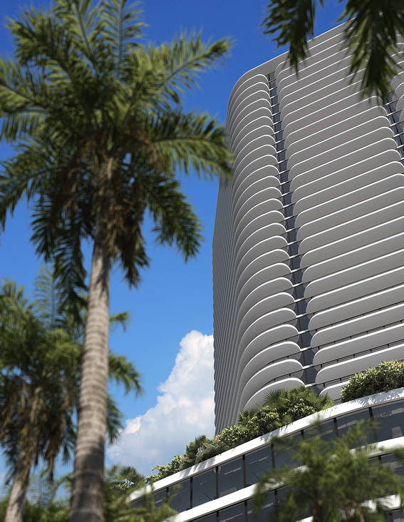 Konzeptprojekt Breeze Tower: Die 3D-Transformation der Skyline von Miami