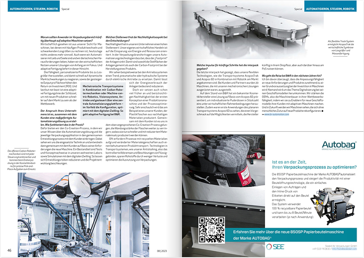 BNR – Imagebeitrag – Fachpresse Verpackungstechnik