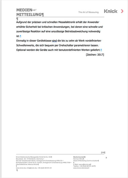 MR Knick P52000VPD Spannungsmelder V2.0 DE(2)--