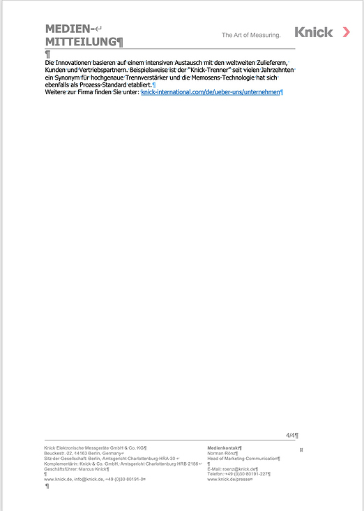 MR Knick P52000VPD Spannungsmelder V2.0 DE(2)−1