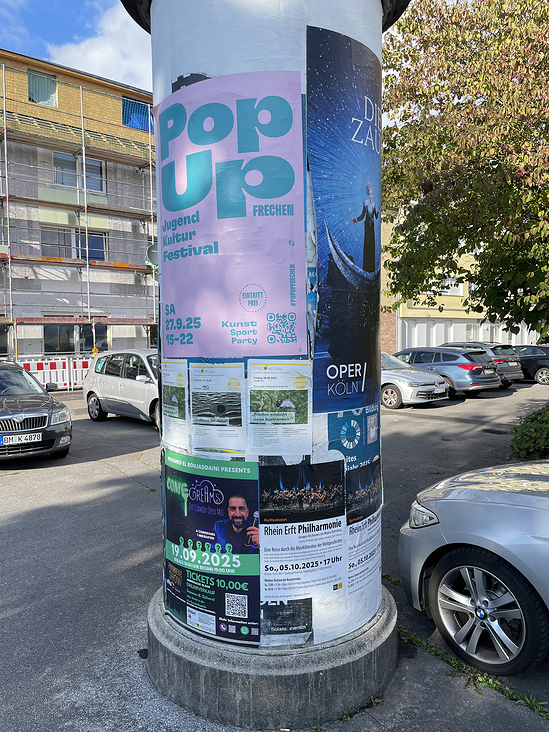 Kultur-Plakat von Felix Bosse, Köln