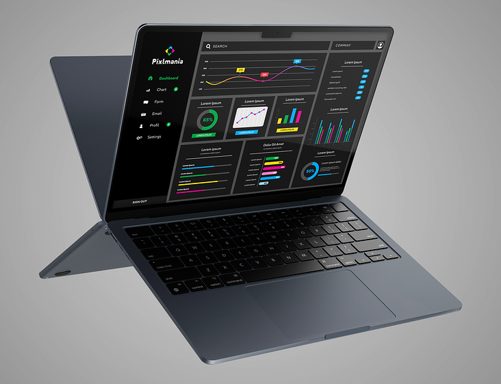 Pixlmania Dashboard Desktop
