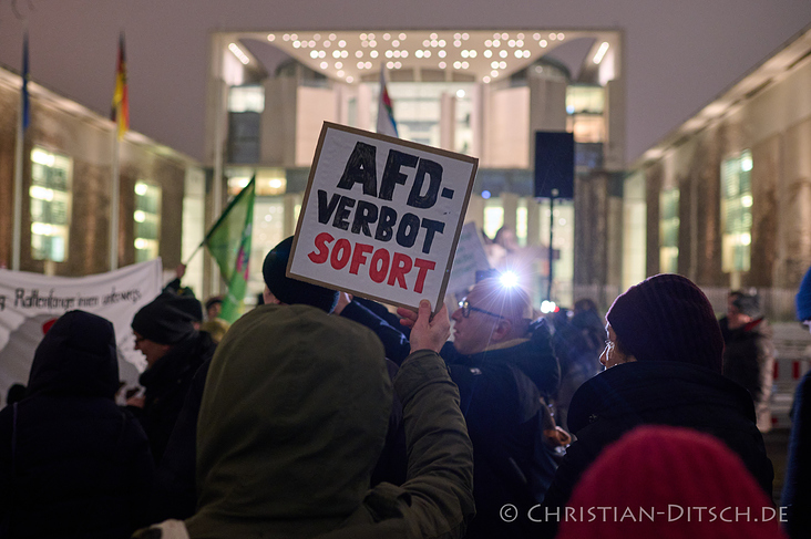 Politik | Berlin | Kundgebung AfD-Verbot