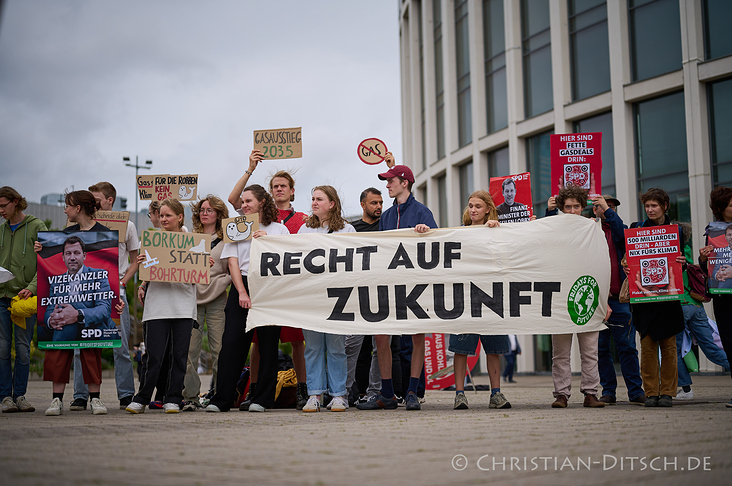 Klimaprotest | Fridays for Future | SPD-Parteitag