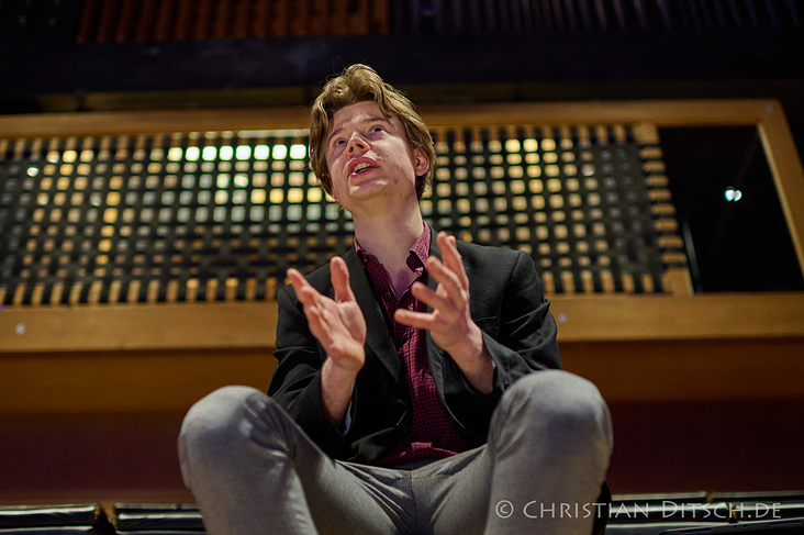 Sebastian Heindl, Organist der Berliner Kaiser-Wilhelm-Gedächtnis-Kirche.