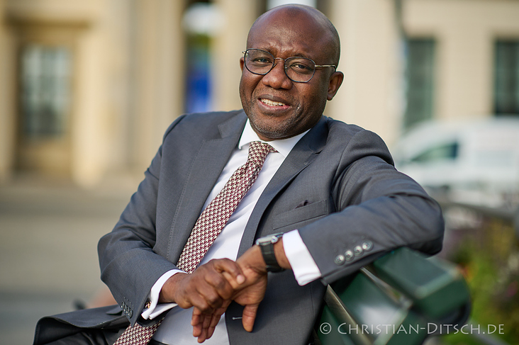 Abdouraouf Gnon-Konde, Regionaldirektor des Hohen Flüchtlingskommissariats der Vereinten Nationen (UNHCR) für Westafrika.