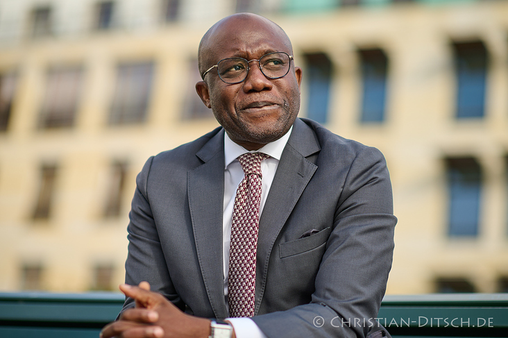 Abdouraouf Gnon-Konde, Regionaldirektor des Hohen Flüchtlingskommissariats der Vereinten Nationen (UNHCR) für Westafrika.