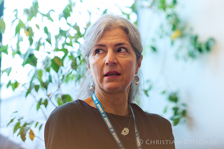 Maria Stavropoulou, UNHCR Repräsentantin für Jordanien.