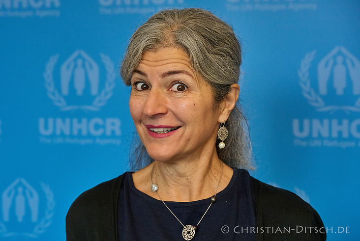 Maria Stavropoulou, UNHCR Repräsentantin für Jordanien.