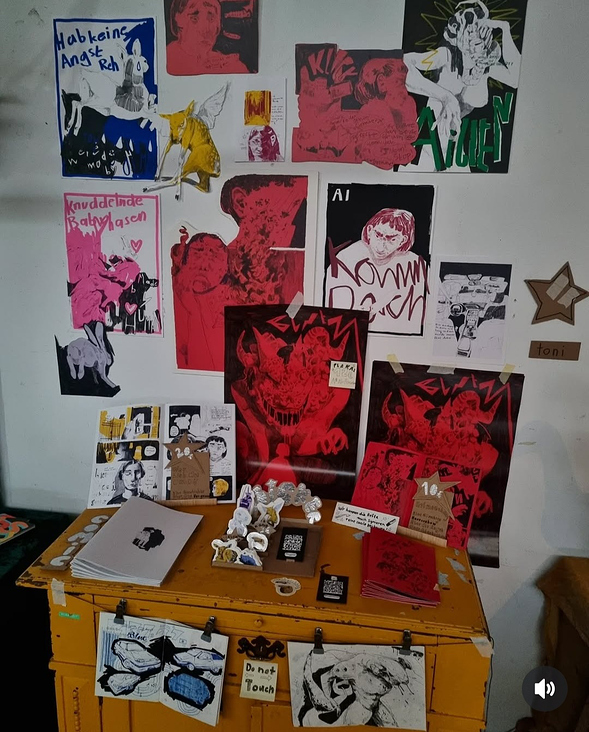 „Printum Ipsum“ 2024 Im Kulturraum 405 in Köln