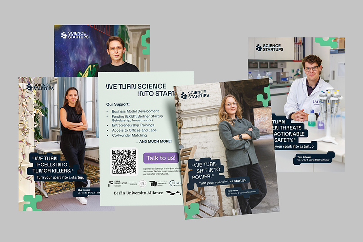Science & Startups — «We Turn» campaign