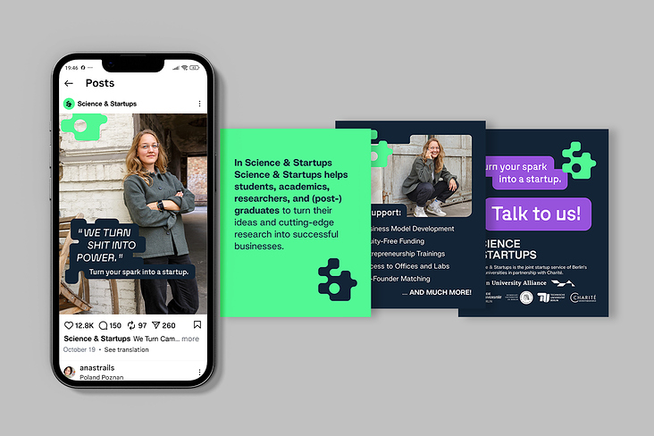 Science & Startups — «We Turn» campaign