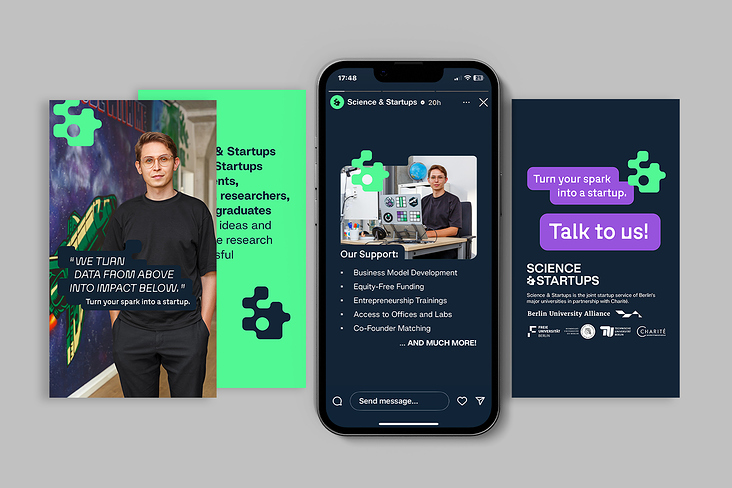 Science & Startups — «We Turn» campaign