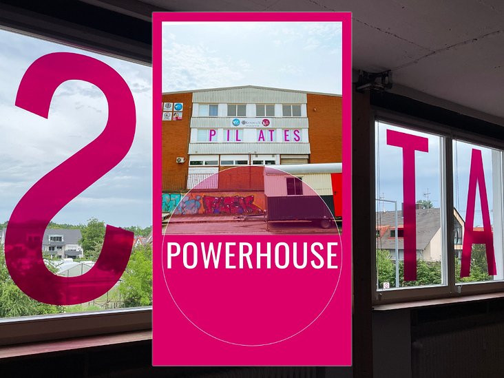 Fensterbeschriftung  |  PILATES ALLEGRO Nürnberg