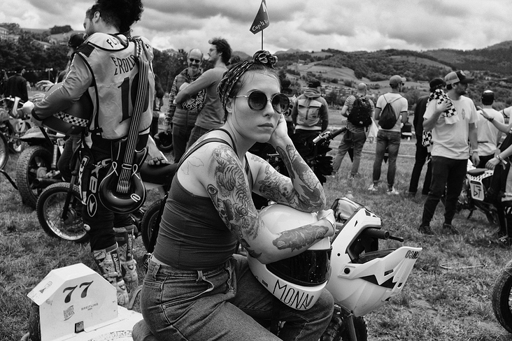 Female Biker