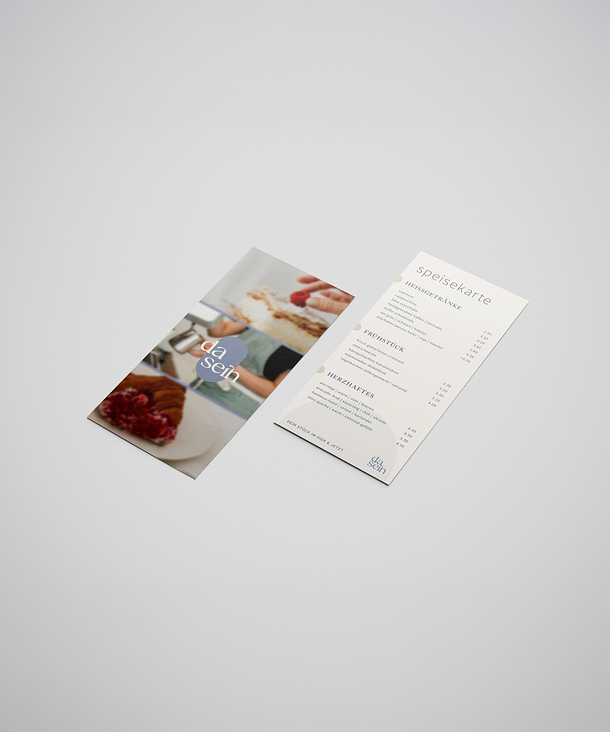 Café – Speisekartendesign