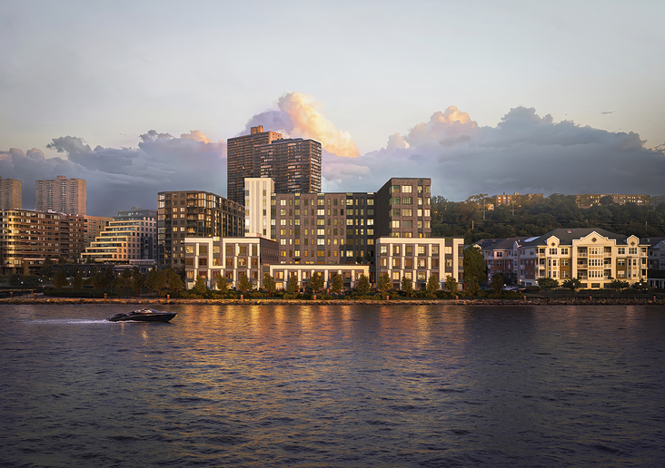 Außenvisualisierung & Innenvisualisierung: Vista Pointe at Port Imperial, USA